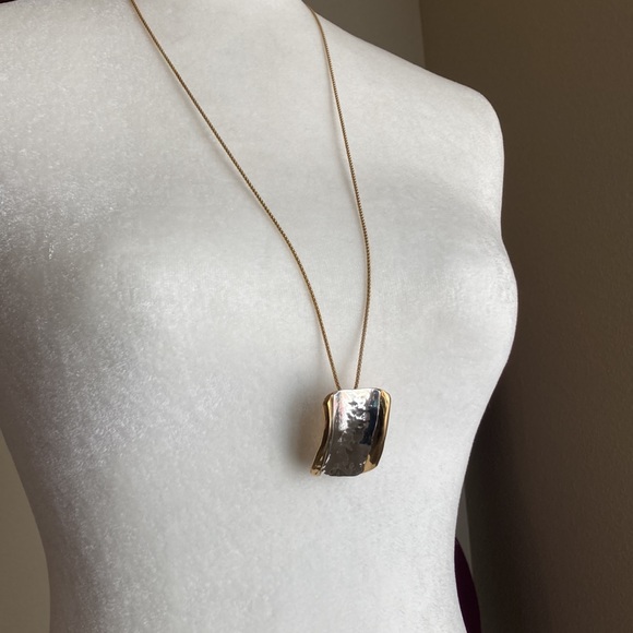 Lazaro Gutierrez Modernist Sterling and Brass Designer Set - Picture 9 of 10